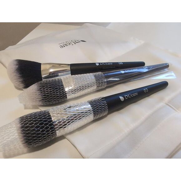 DUcare 32pieces Black Premium Synthetic Kabuki Makeup Brushes Set - Picture 6 of 6